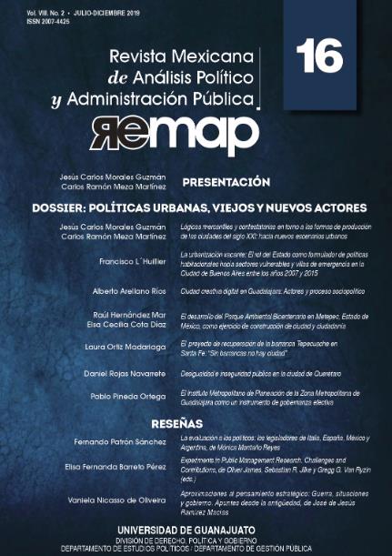 Revista Mexicana De Analisis Politico Y Administracion Publica